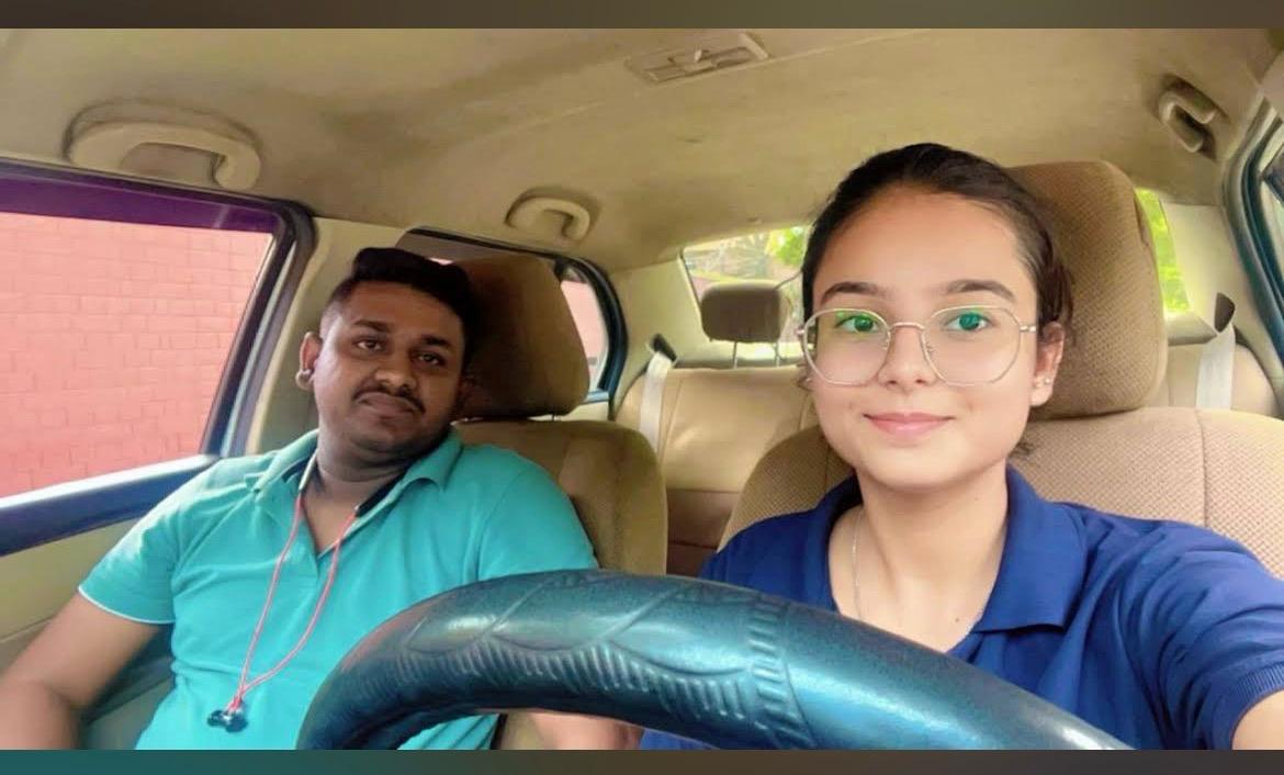 Expert Driving School — training Student Driving Session